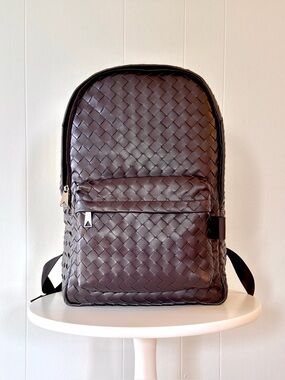 Bottega Veneta Intrecciato Backpack - Fondant